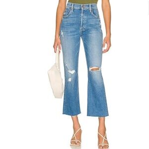 MOTHER The Tripper Ankle Fray Jeans
